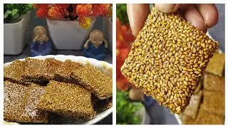 Homemade Til Chikki 😋 | Sesame Jaggery Chikki Recipe | Winter Special