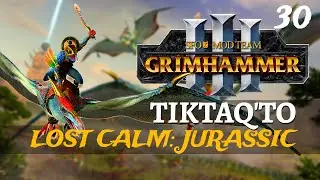 GOR-ROK vs NOCTILUS | Lost Calm: Jurassic & SFO | Total War: Warhammer 3 - Lizardmen - Tiktaq'to #30