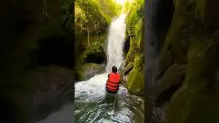 This is Called River Trekking #mussoorie  #rivertrekking #rocksport