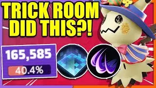 This is why BUFFING TRICK ROOM MIMIKYU even more is Scary | Pokemon Unite