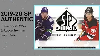 2019-20 SP Authentic Box & Inner Case Recap