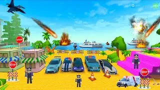 School party craft Insane ATTACK on Beach 😱 Jets Fire Missiles During School Party Chaos!