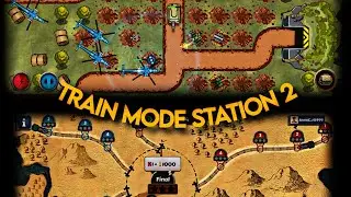 Battle Strategy Tower Defence | TRAIN MODE | STATION 2