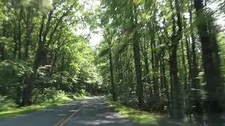 Drive with me: Blue Ridge Parkway, southern Virginia.
