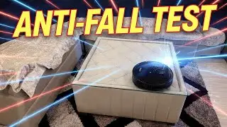 Agaro Royal Robot Vacuum Anti-Fall Test | Glass Table Edge Detection Review