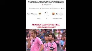 Tough Day for us 💔 #football #leomessi #intermiami#barcelona#messi#barca #trendingnow#footballshorts