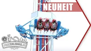 Free Fall Tower mit drehenden Sitzen! 🤯 Spin Shot Tower von S&S neu vorgestellt