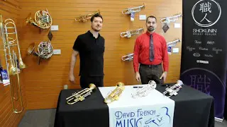 Yamaha Xeno Artist Series Trumpet Demo from David French Music