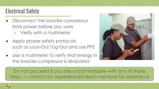 Booster Compressor Maintenance and Operations: Performing Booster Compressor Maintenance (5/5)