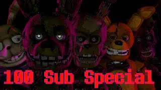 [FNaF/SFM] I VOICE ACT AFTON! (100 Sub Special)