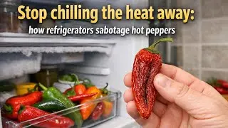 Where did the burn go? The quiet crime your fridge commits against chilies