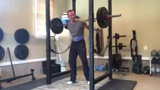 Squats 5x3,5 @ 275
