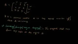 Square Matrix: What is Square Matrix ? It's Overview & Definition