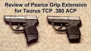 Pearce Grip - Magazine Grip Extension for a Taurus TCP .380 ACP