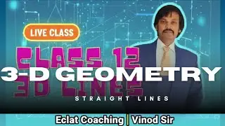 Three Dimensional Geometry | Class 12th