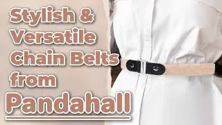 Stylish & Versatile Chain Belts from Pandahall #Pandahall #belt #jewelrybusiness #smallbusiness