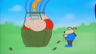 Sports Cartoon - Hot Air Balloon