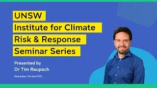 Dr Tim Raupach - Changes in hail hazard in Australia and worldwide