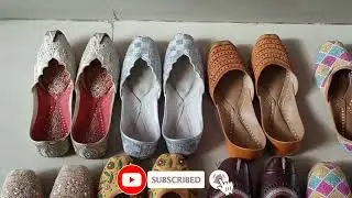 मेरा पंजाबी जुती कलैक्शन!! Indian jutee collection!! pammi's Life.....