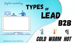 Types of Leads in B2B Digital Marketing | Cold, Warm & Hot Leads Explained | Lead Generation 2025