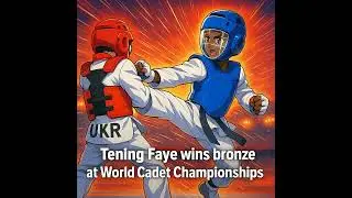 Senegal&rsquo;s Tening Faye makes history at World Taekwondo Cadet Championships