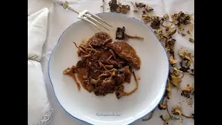 Teneis que probarlo, Fricand&oacute; con trompetas amarillas / Recetas de cocina