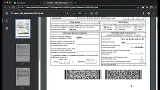 How to paper file T1 returns in Pro Tax