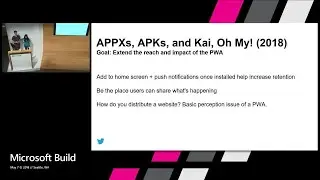 Modernizing Twitter for Windows as a Progressive Web App : Build 2018