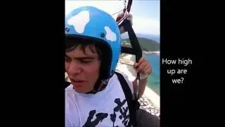 Paragliding through Wanli, Taiwan!