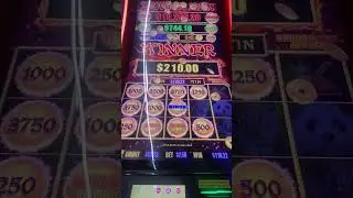 Minor  bonus on Panda Magic dragon link slot machine.🎉