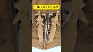 F-117 Nighthawk vs Heavy TANK