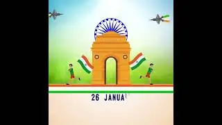 republic day animation motion graphics 🇮🇳💖💫..