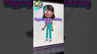 Animation Rigging Study: Adding Bones to Character Model | Art Diary Journey #animationart