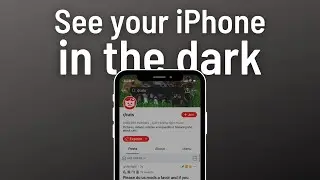 How to Lower Your iPhone's Screen Brightness Below the Minimum Level Set By Apple!