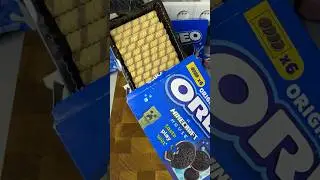 Oreo UFO Cookie with Nutella & Wafer Rolls! 🍪🛸