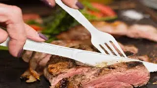 1000PCS Disposable Plastic Forks Silverware Set Bulk Fork White Reusable Review