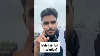 Male hairfall solution #hairfall #hairfallsolution #health