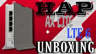 Mikrotik hAP ax lite LTE6 &ndash; High-Speed 4G LTE WiFi Router 😍#mikrotik  #networking  #techunboxing