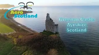 Greenan Castle, Ayrshire, Scotland (Mini 4 Pro, 4K 60fps)