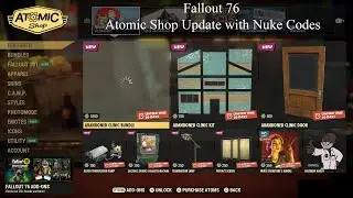 Fallout 76 Atomic Shop Update with Nuke Codes April 1 2025