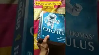 Thomas ' calculus book  #allan#pw#iit#jeeadvanced