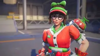 NEW Strawberry Mei Skin Showcase | Overwatch 2