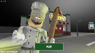 Escape Papa Pizza's Pizzeria! SCARY OBBY roblox! Gameplay #obby #obbyroblox