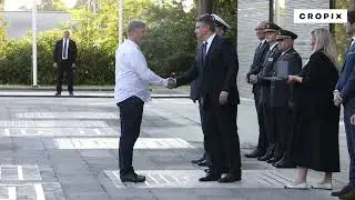 Predsjednik RH Zoran Milanović uručuje počasne činove i odlikovanja