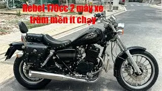 Tuấn Moto mới về Rebel 170cc dòng xe 2 máy đời cao 2015 xe ít chạy trùm mền : lh 0369669659 có ship