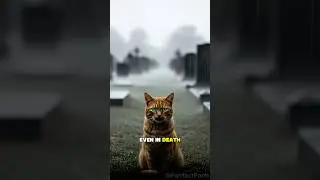 🐾 The Cat Who Followed the Funeral Procession 💔 #SadCatStory #Loyalty