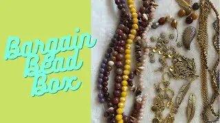 Bargain bead box subscription for the month of October- Unboxing 🎊🎊🎊