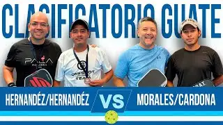 Diego Morales/Jimmy Cardona vs. Josué Hernández/Wilson Hernández - Clasificatorio Guate