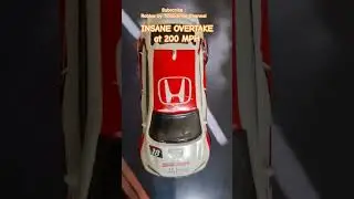 INSANE OVERTAKE at 200 MPH #automobile #drifting #rally