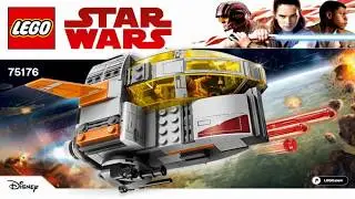 LEGO Star Wars RESISTANCE TRANSPORT POD 75176 Лего Звездные войны Транспортный корабль Сопротивления